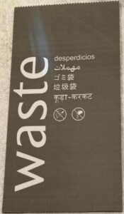 bolsa mareo gris yc