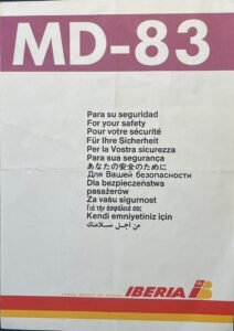 🖼️ - "A BORDO Y SERVICIO A PASAJEROS": Tarjetas de seguridad. img 7835